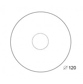 Bureaublad rond ø120cm