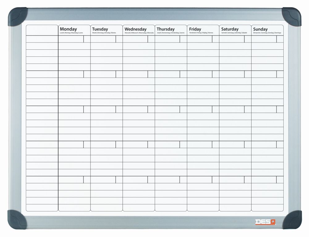 Planbord maandplanning
