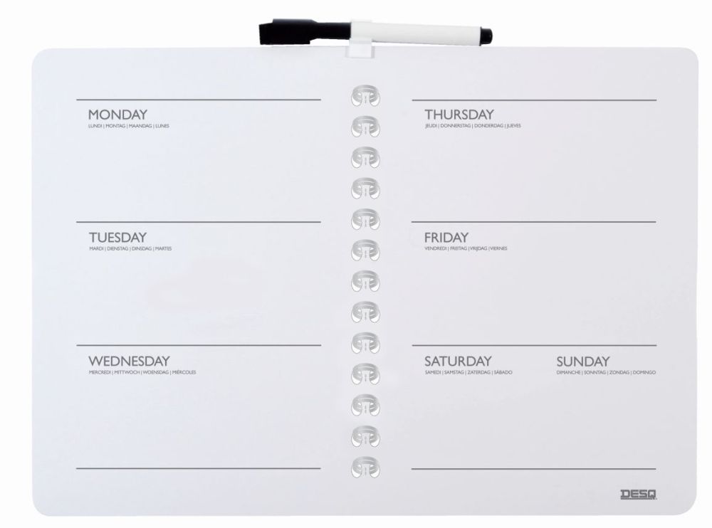 Planbord weekplanning 28x40 + stift