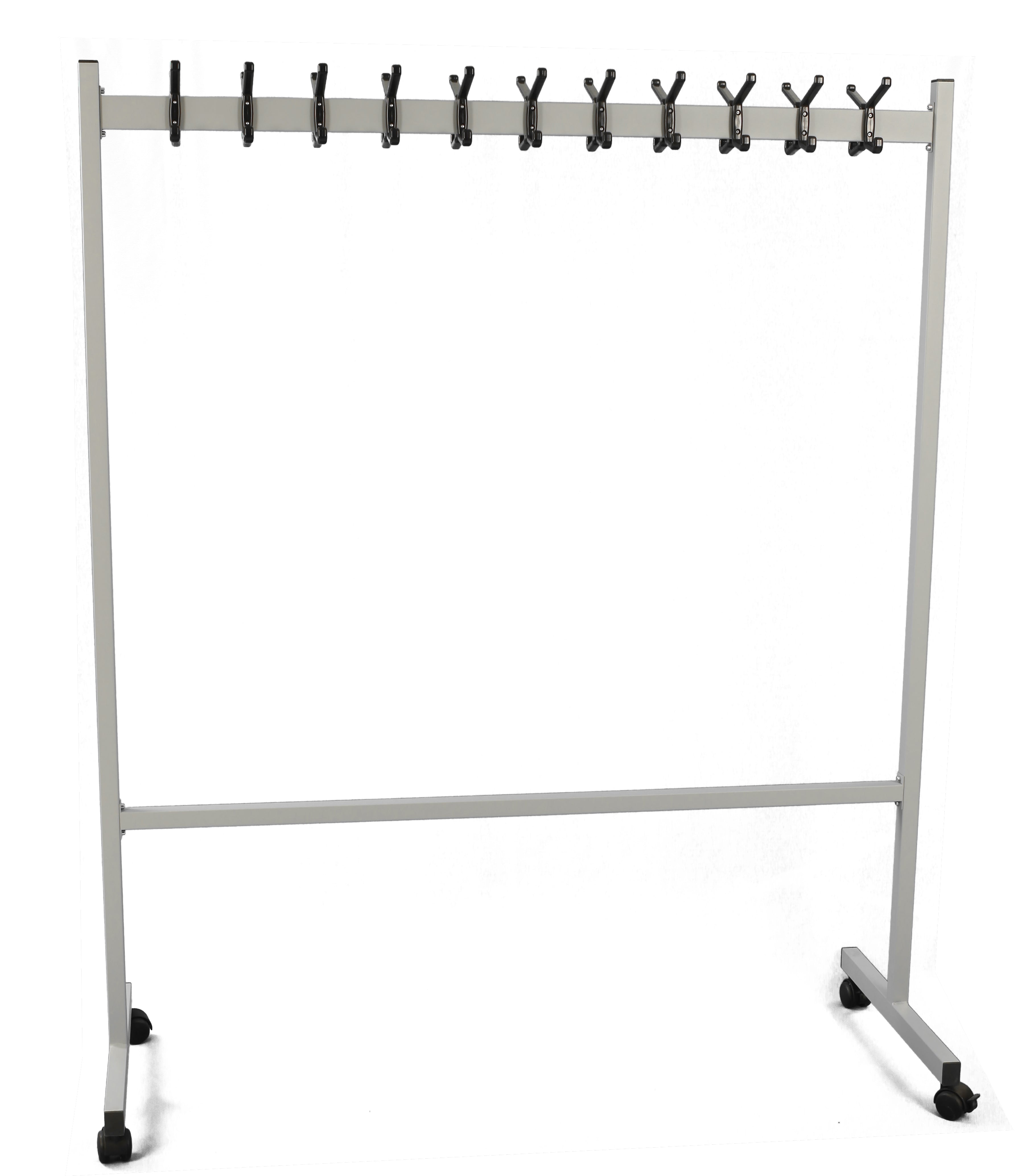Verrijdbaar garderobe rek dubbelzijdig