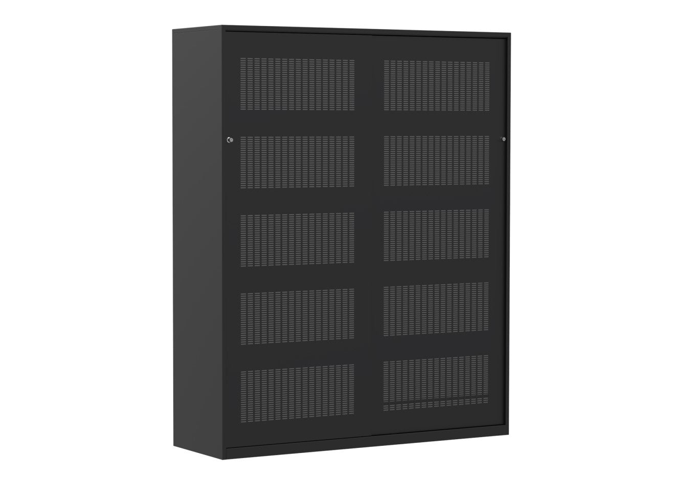 Acoustic sliding door cabinet DSDA straight | 198 x 160cm.