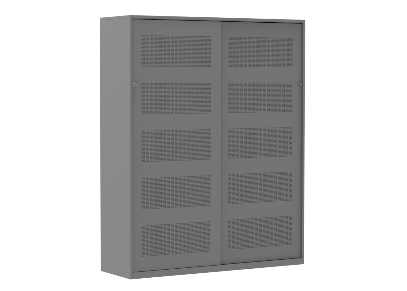 Acoustic sliding door cabinet DSDA straight | 198 x 160cm.