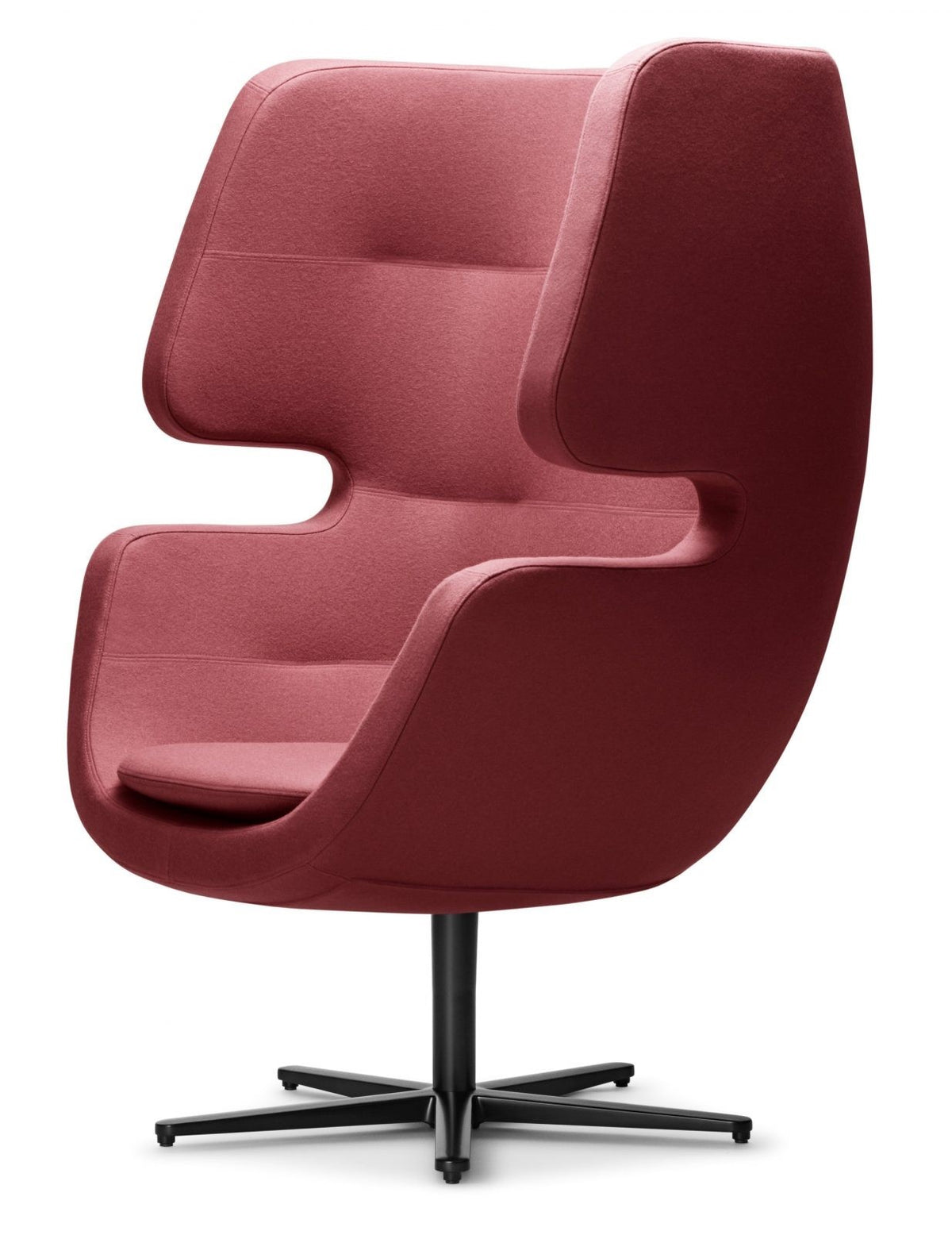 Moai Swivel oorfauteuil met hoge privacy rug