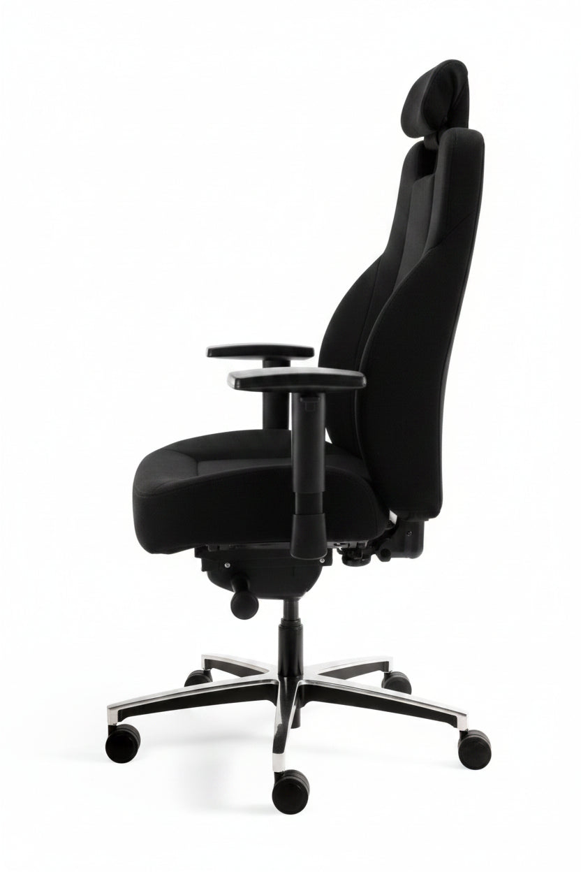 Pijlman 24-uurs ergonomische bureaustoel tot 200 kg