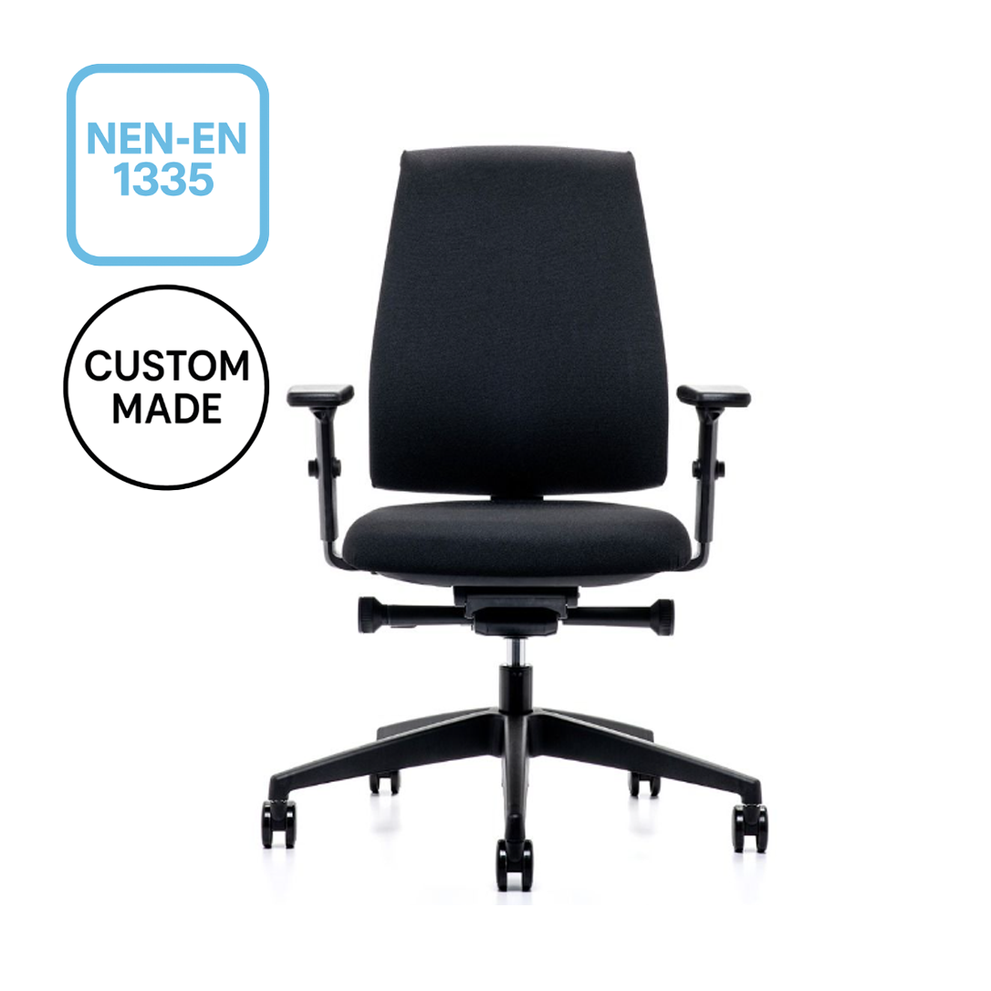Prosedia Se7en Comfort LX111 bureaustoel zwart