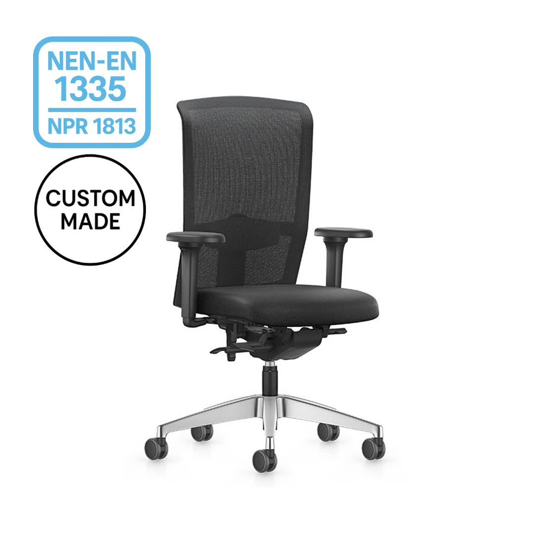 Se7en LX282 bureaustoel met zitdiepteverstelling