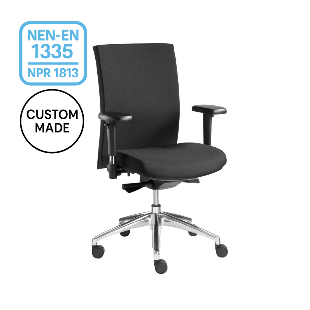 Sitlife Kuma bureaustoel met 3D armleggers