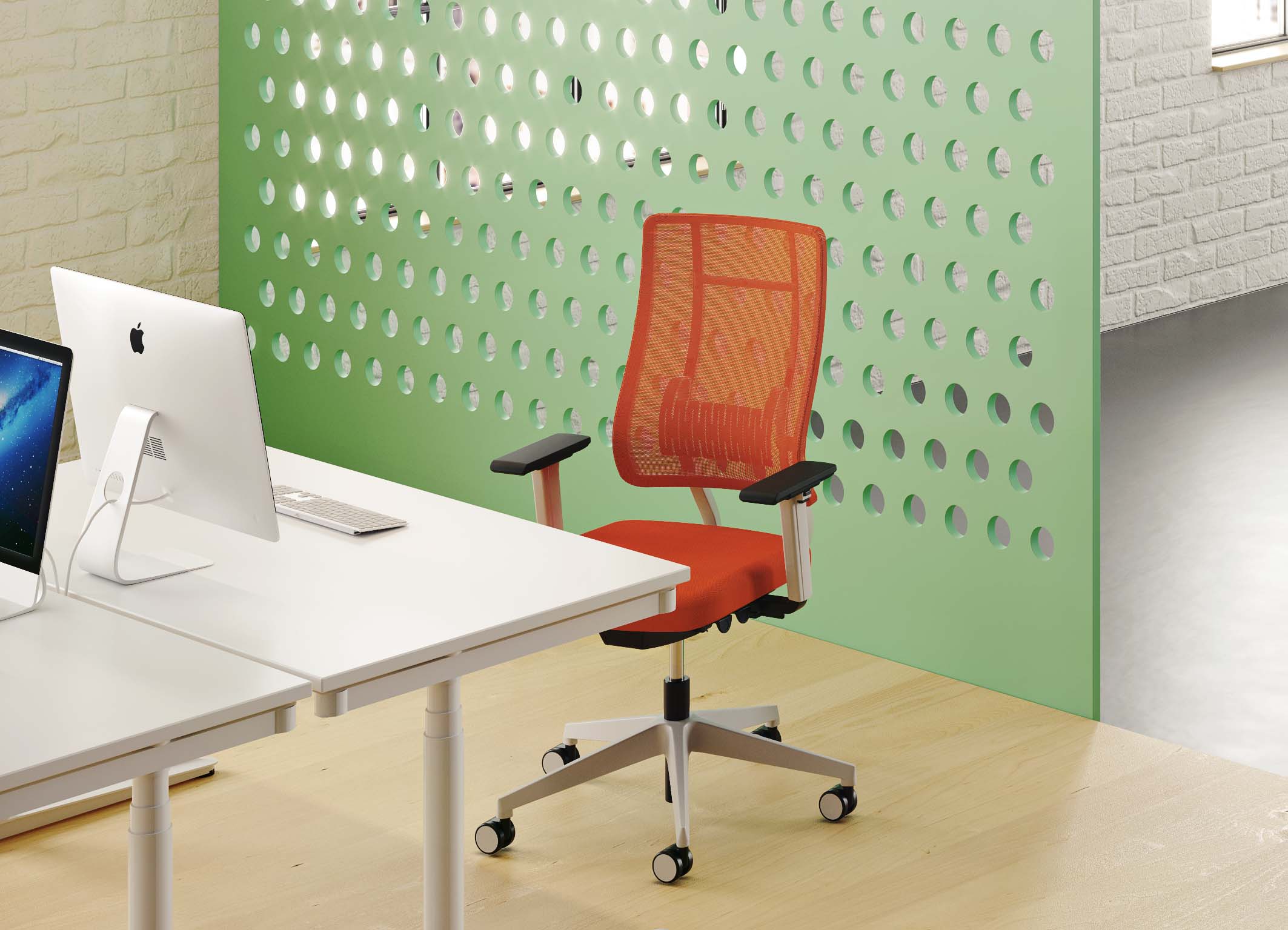 Viasit Newback Ergonomische Bureaustoel | NEN-EN 1335