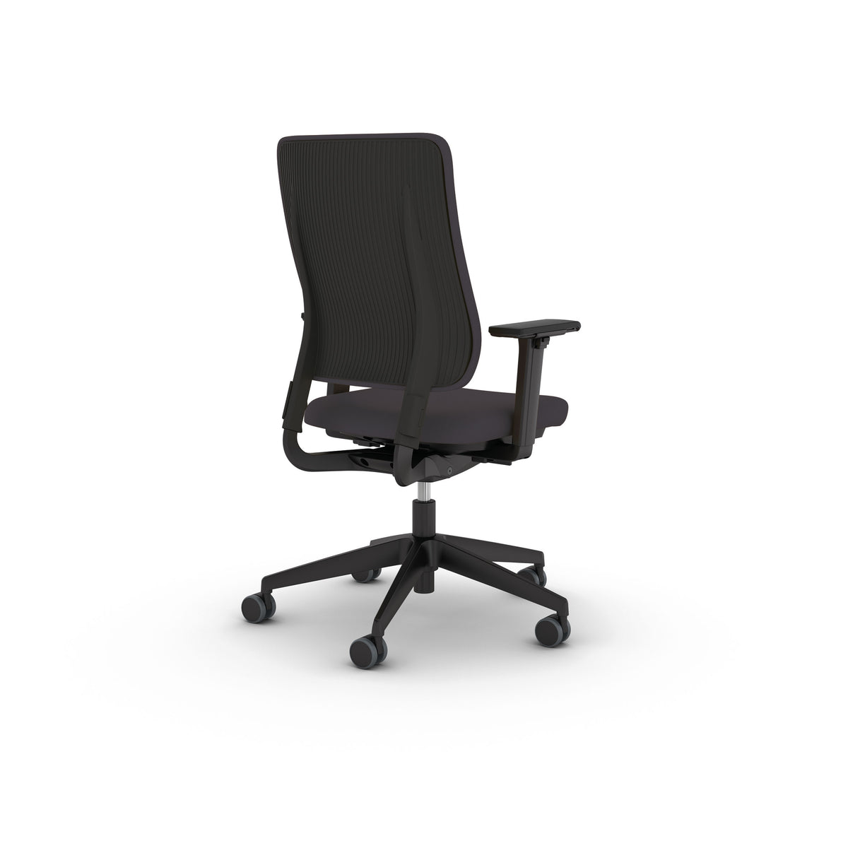 Viasit Drumback NPR ergonomische kantoorstoel zijaanzicht
