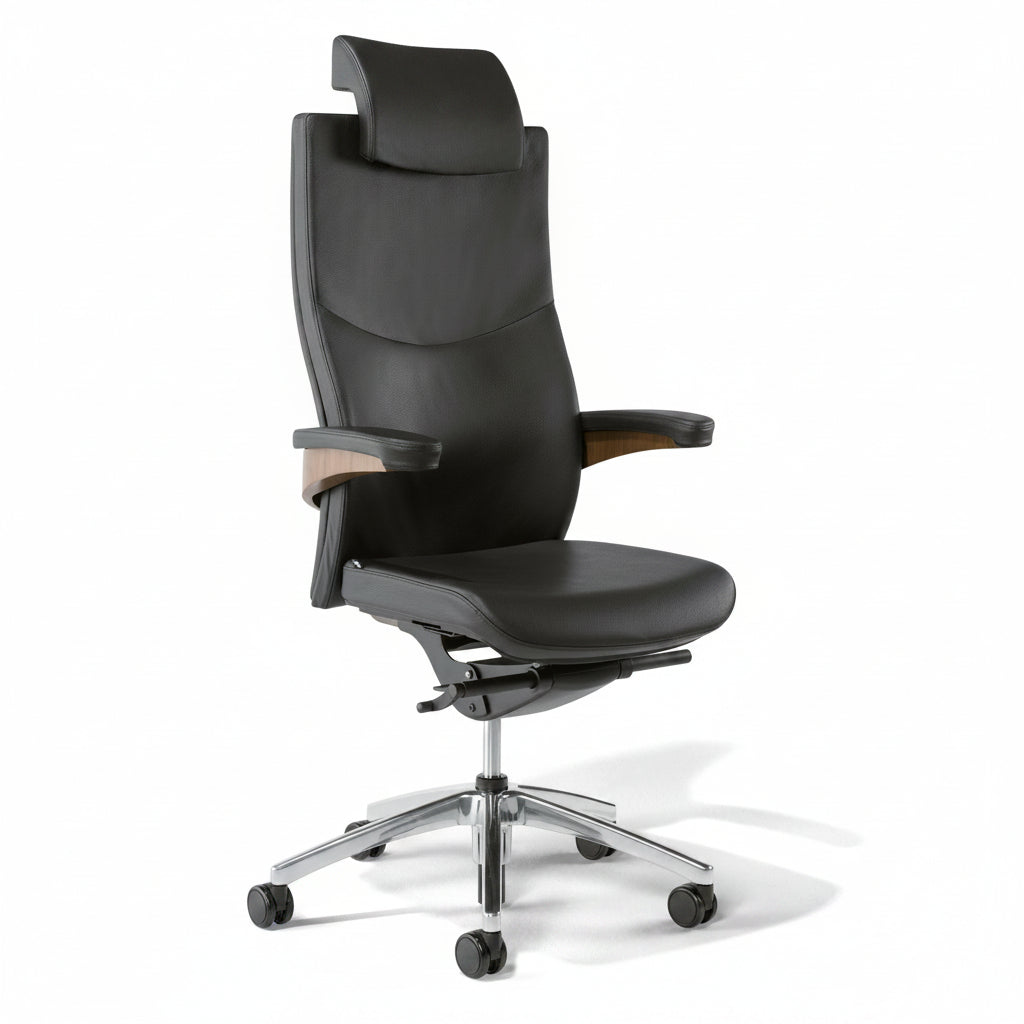 Viasit Toro luxe executive bureaustoel gestoffeerd