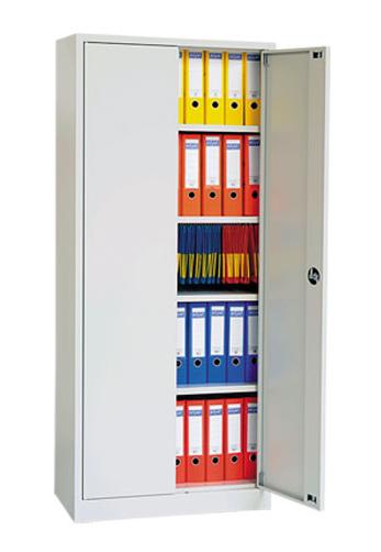 Gelaste draaideurkast 195x92x50cm.