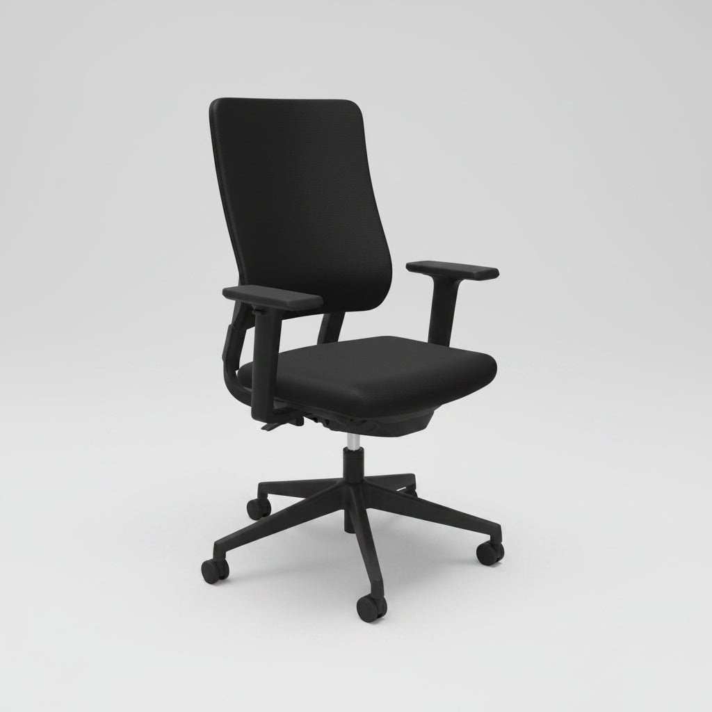 DRUMBACK ergonomische bureaustoel met comfortabele rugleuning en modern design voor kantoor en thuiswerkplek.