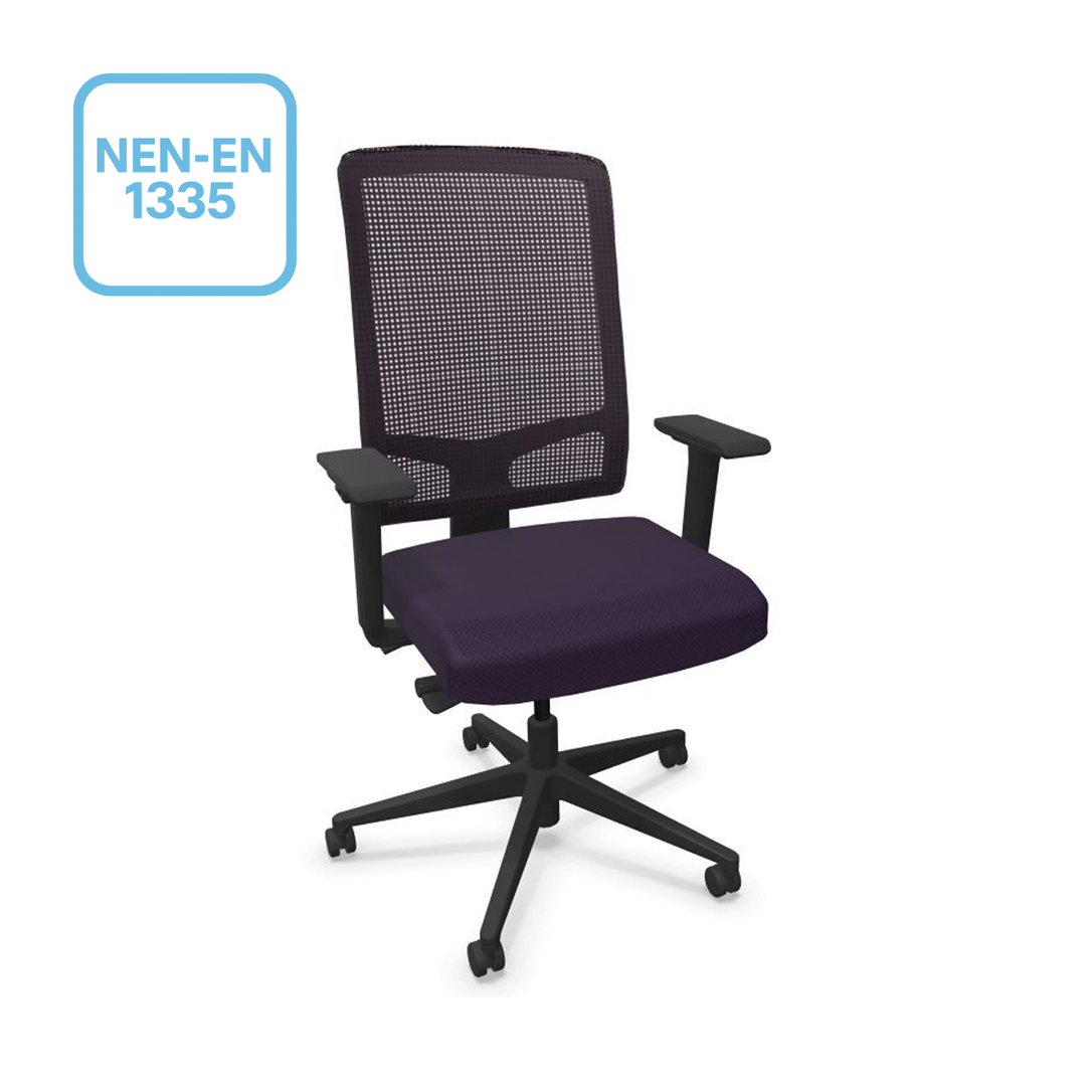 Viasit F1 Netweave Office Chair | Ergonomic | NEN-EN 1335