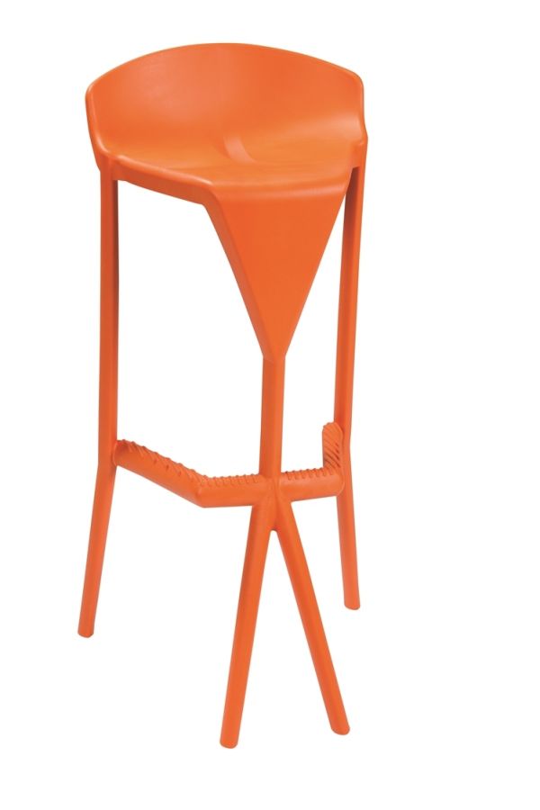Heart Plastic Stool – Stackable and Comfortable