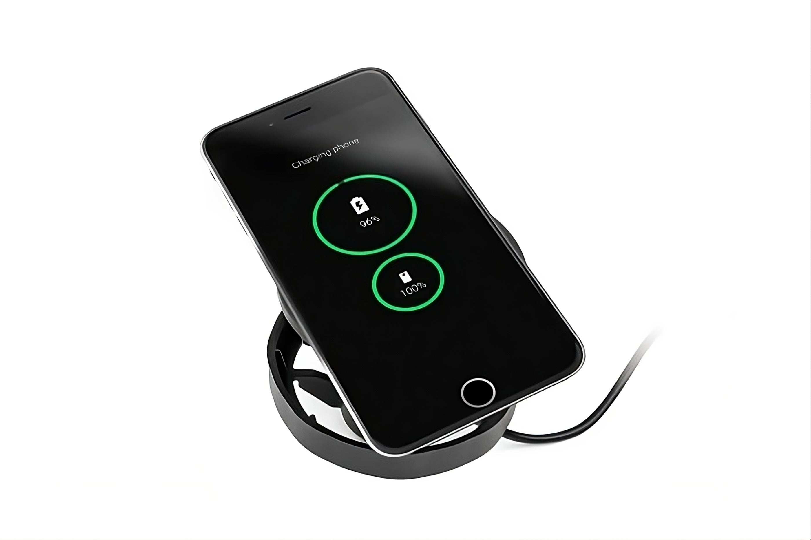 Power-Spot Wireless Charger USB A+C