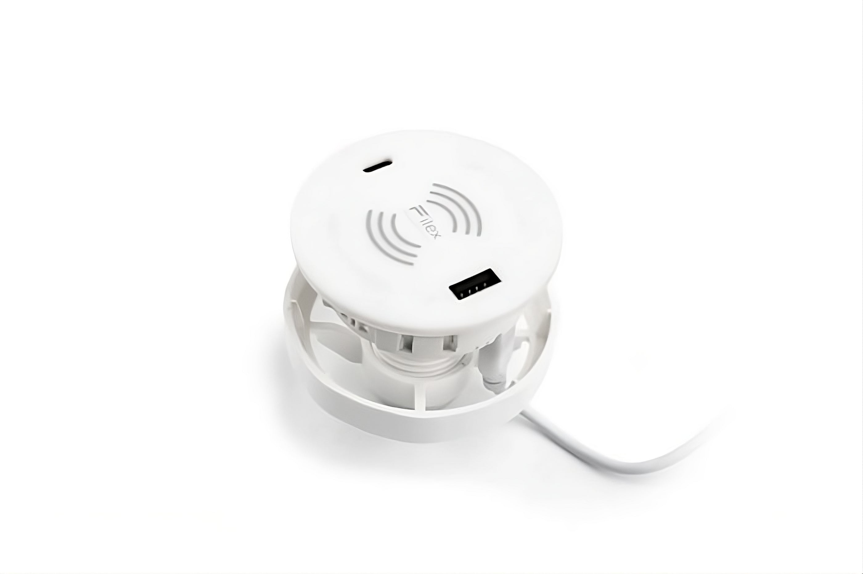 Power-Spot Wireless Charger USB A+C