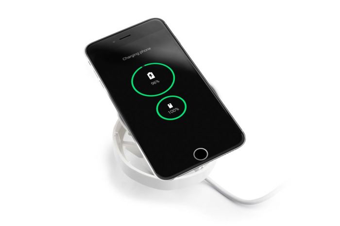 Power-Spot Wireless Charger USB A+C