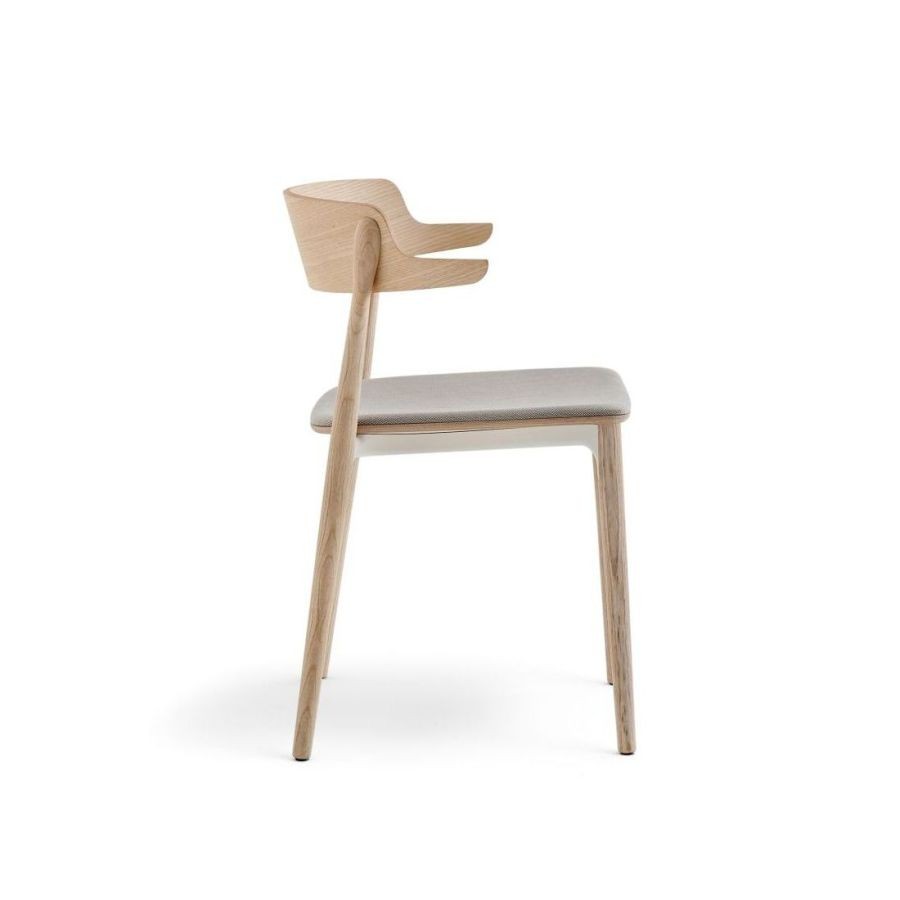 Nemea 2826 Design Stuhl - mit Polsterbezug
