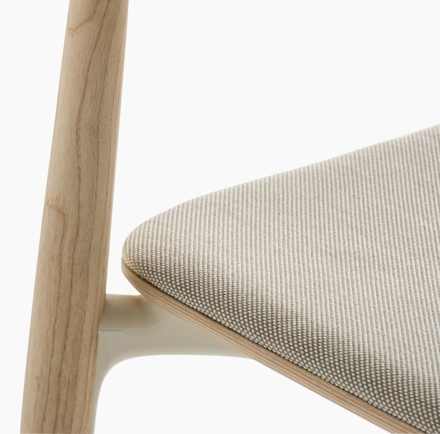 Nemea 2826 Design Stuhl - mit Polsterbezug