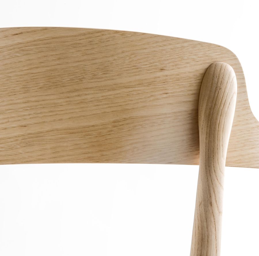 Nemea 2826 Design Stuhl - mit Polsterbezug