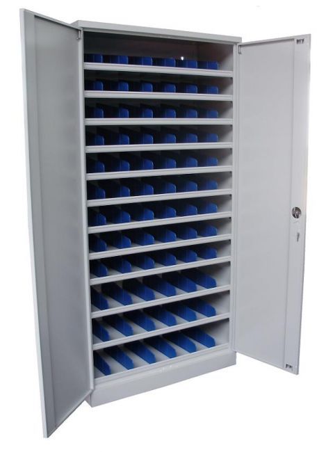 Vakkenkast met deuren 200x100x35