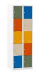 Locker whitemulti-color 10-deurs 30cm – Pijlman kantoormeubelen – Zwolle – Amersfoort