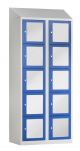 Premium locker acrylglas 10-deurs - 40cm - Pijlman kantoormeubelen – Zwolle - Amersfoort