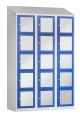 Premium locker acrylglas 15-deurs - 40cm A15 - Pijlman kantoormeubelen – Zwolle - Amersfoort