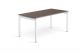 Bureau N-serie 80x80 cm – Compact bureau voor kleine werkplekken, ideaal voor thuiswerken en kantoorinrichting, beschikbaar bij Pijlman Kantoormeubelen in Amersfoort en Zwolle.