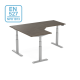 Zit-sta bureau Ergo 2 Elektrisch 100 x 80cm | Pijlman Kantoormeubelen