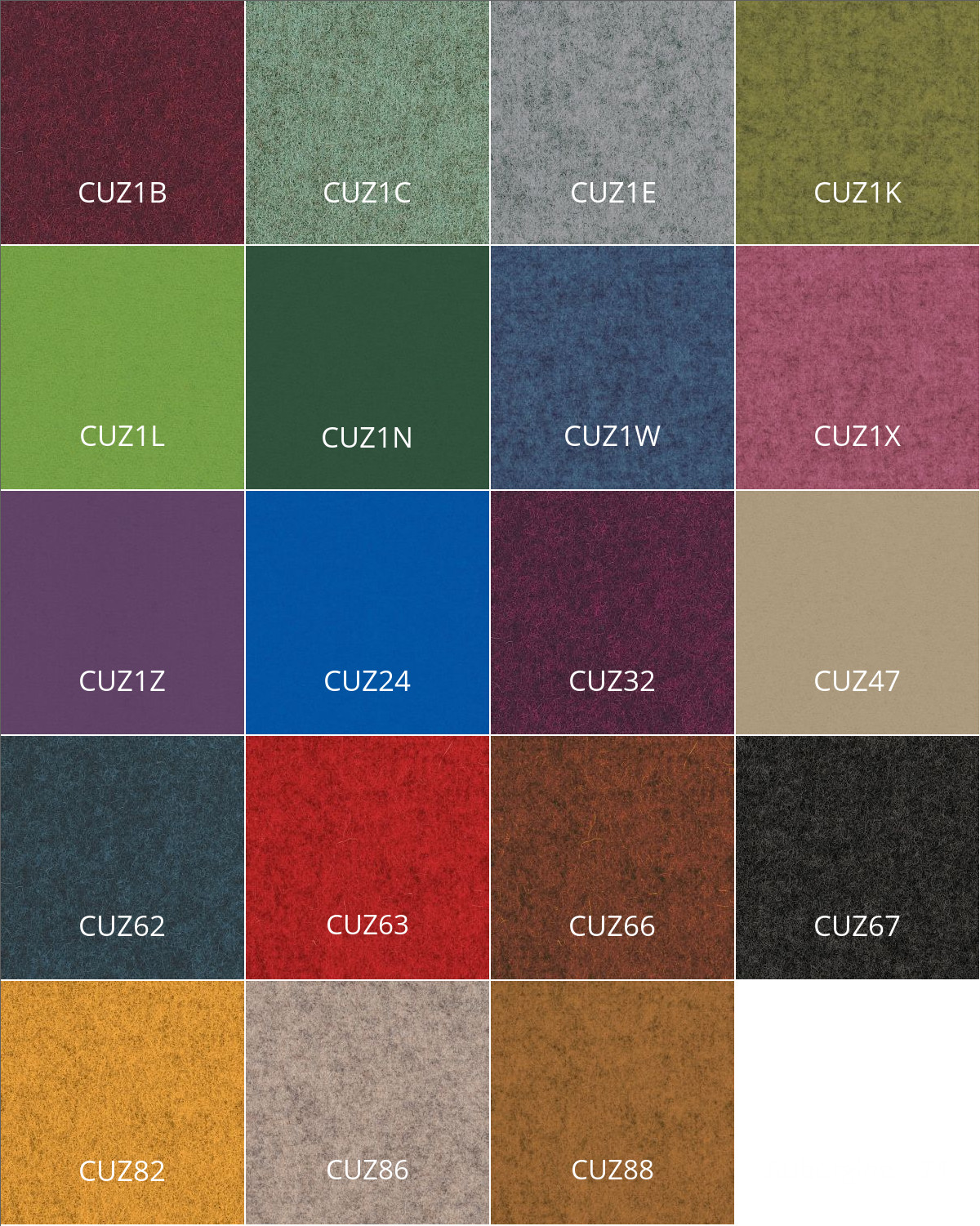 Camira Blazer stofkaart