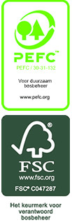 FSC & PEFC keurmerk